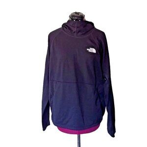 The North Face Echo Rock Hoodie Men’s Large Black Pullover Kangaroo Pocket